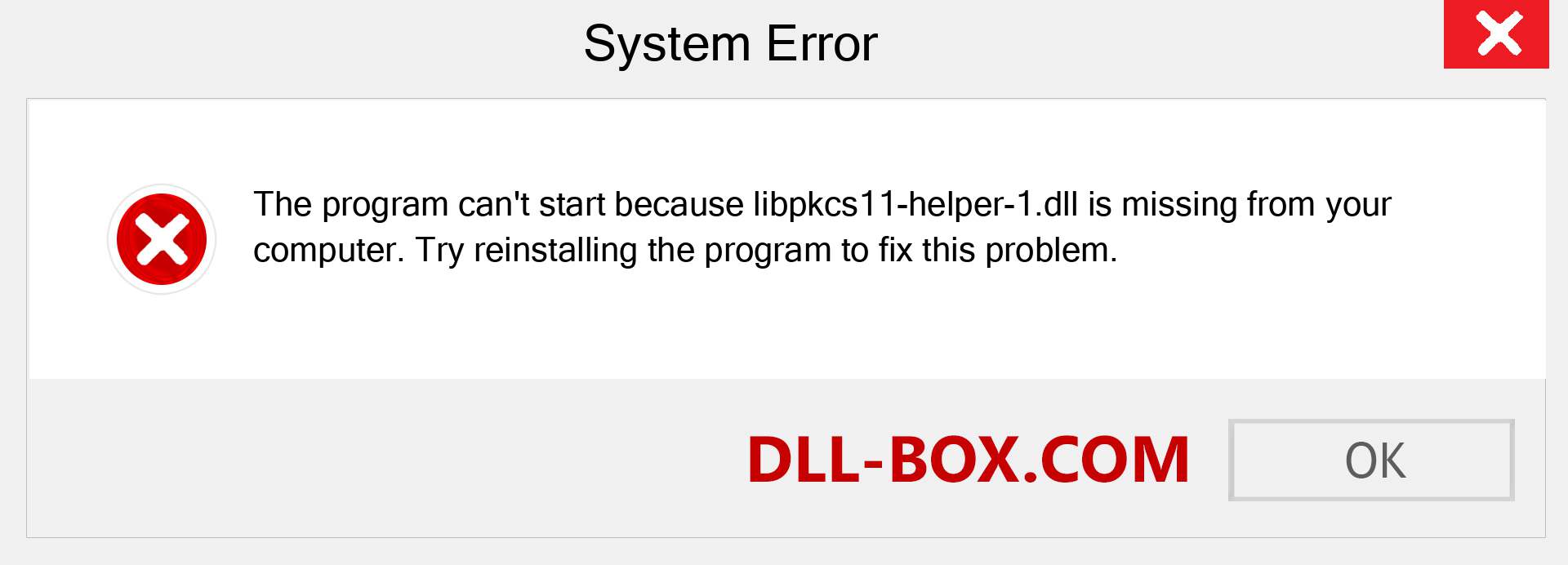  libpkcs11-helper-1.dll file is missing?. Download for Windows 7, 8, 10 - Fix  libpkcs11-helper-1 dll Missing Error on Windows, photos, images