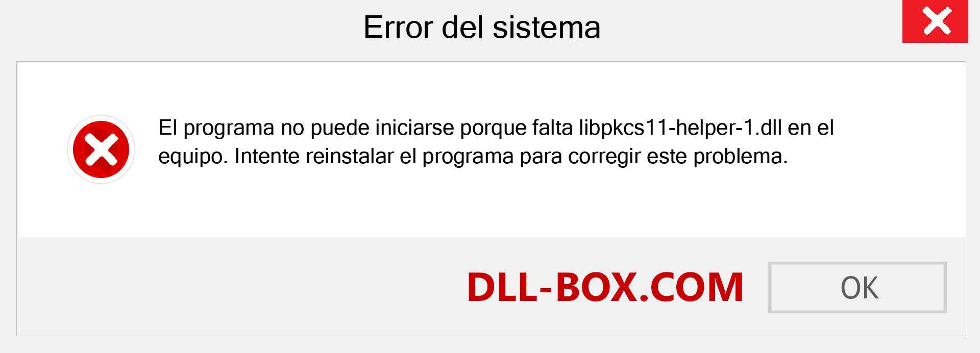 ¿Falta el archivo libpkcs11-helper-1.dll ?. Descargar para Windows 7, 8, 10 - Corregir libpkcs11-helper-1 dll Missing Error en Windows, fotos, imágenes